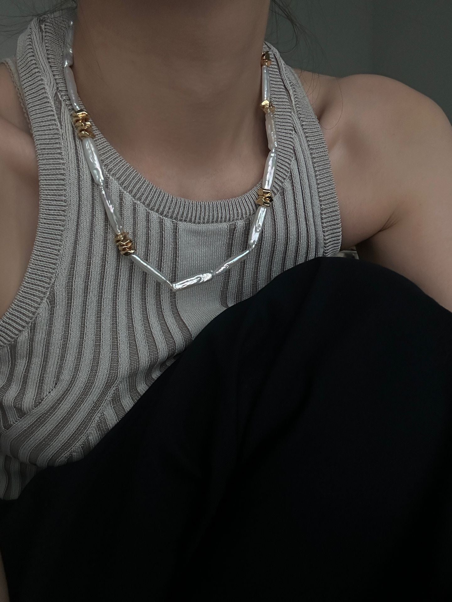 Baroque Pearl Necklace