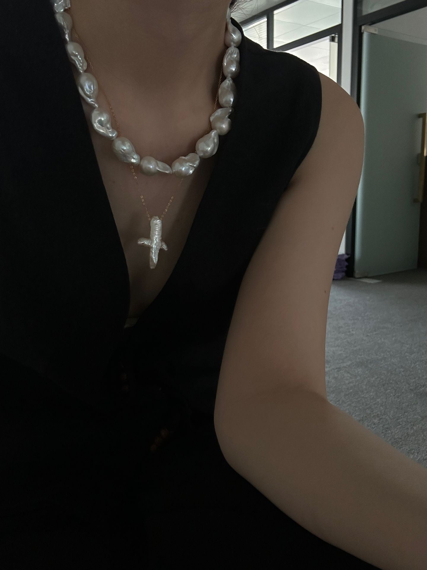 Chain Cross Necklace