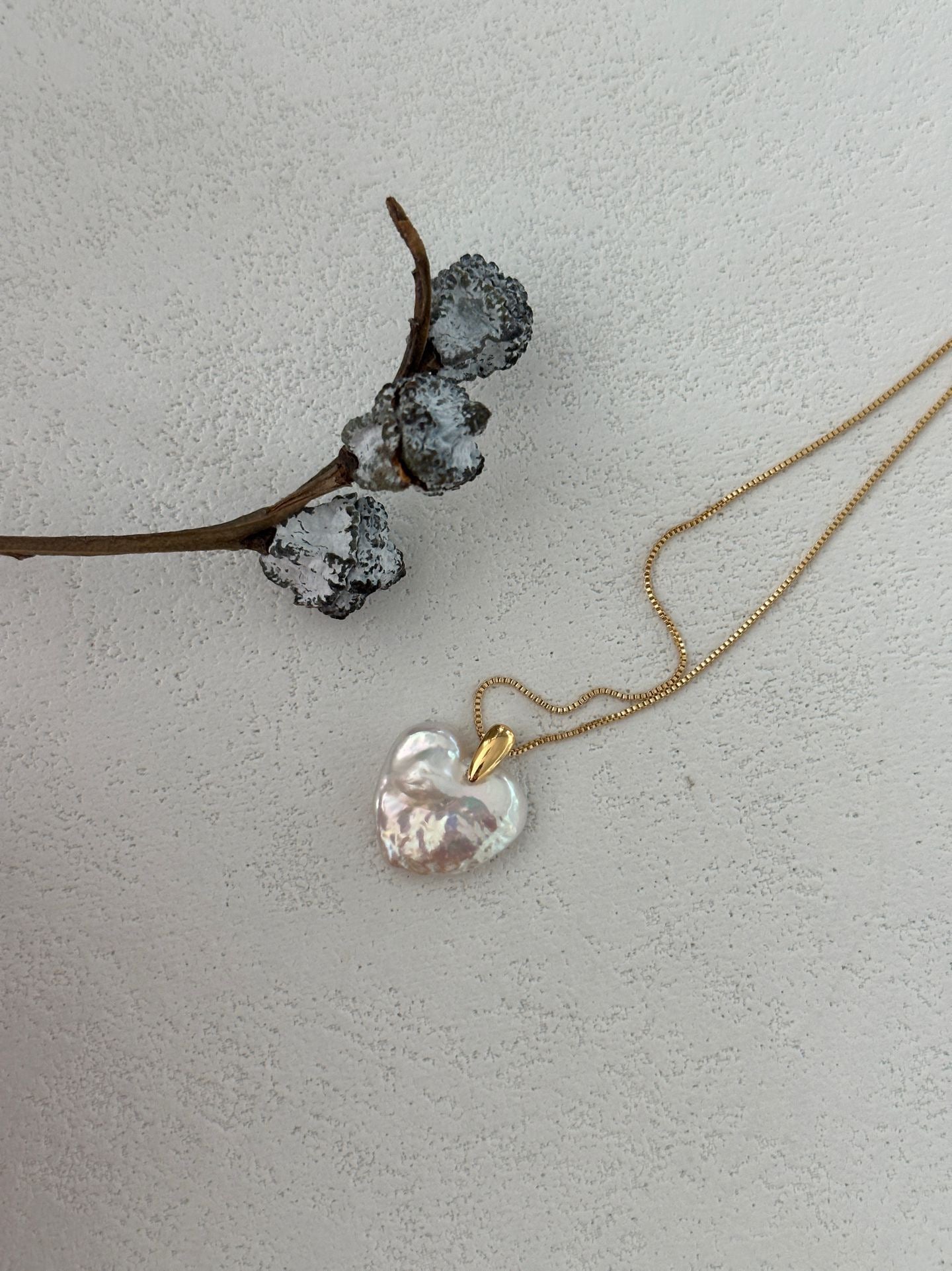 Gold Heart Pendant Necklace