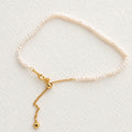 Elodie Gold-Plated Pearl Bracelet — product view 1