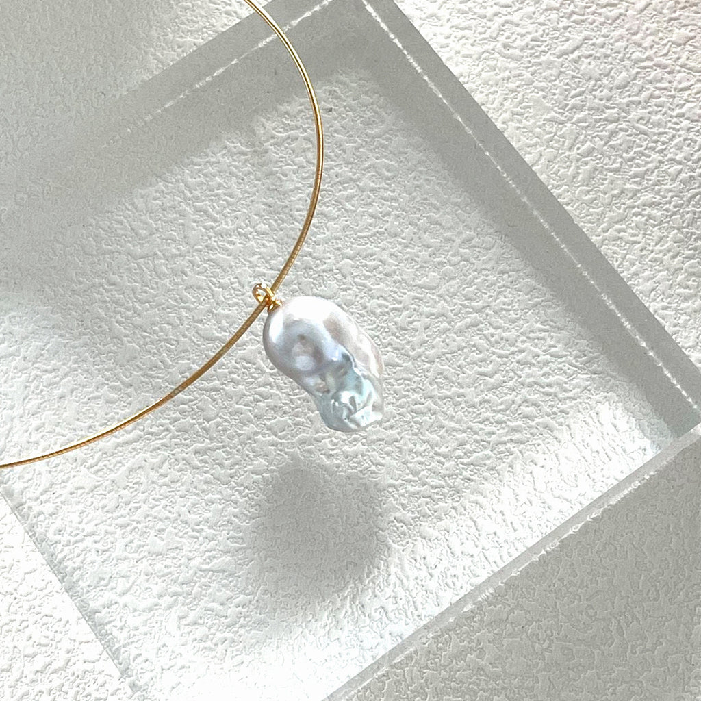 Margot Gold-Tone Baroque Pearl Choker — product view 1