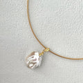 Fleur Gold-Tone Petal Choker — product view 1