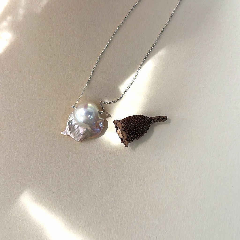 Moray Sterling Silver Necklace — product view 4